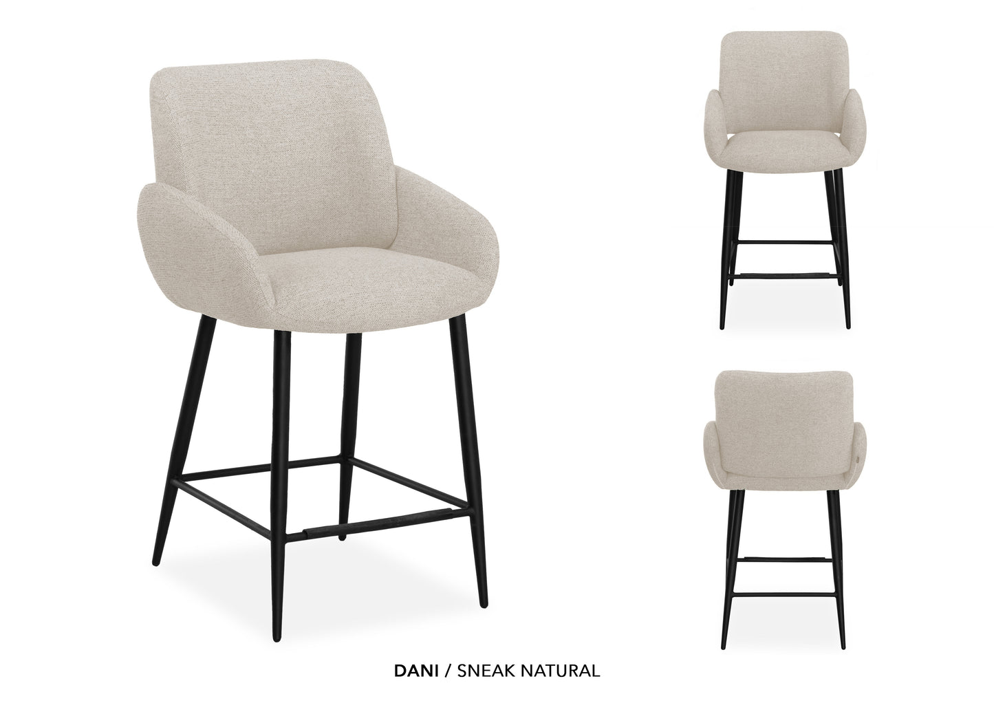 MX-sofa barstoel "Dani"