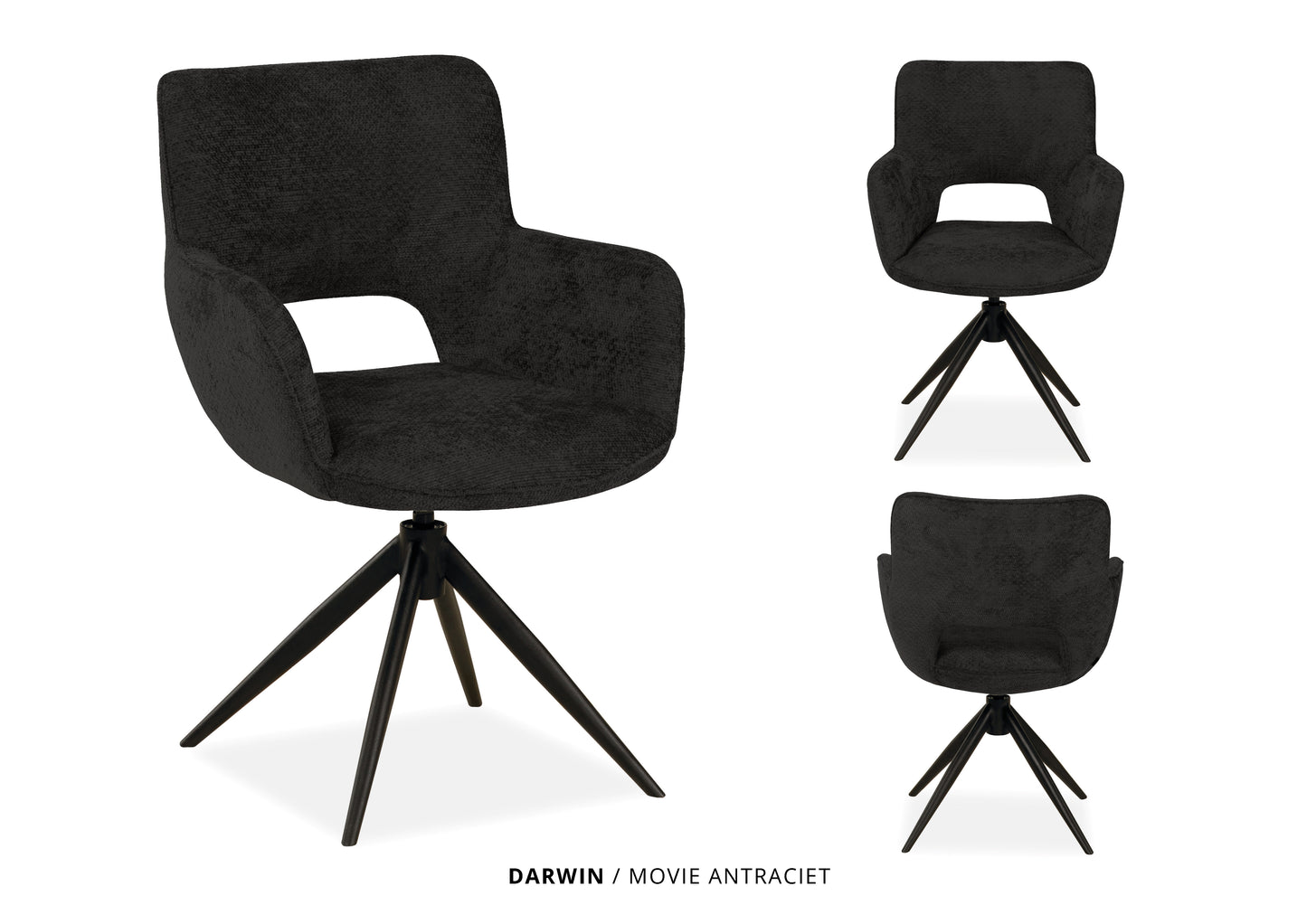 MX-sofa eetkamerstoel "Darwin"