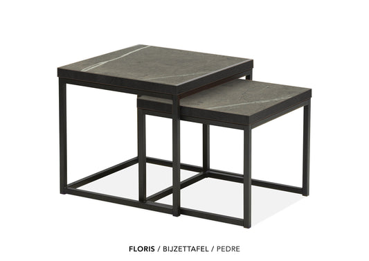Bijzettafelset “Floris” | Set van 2