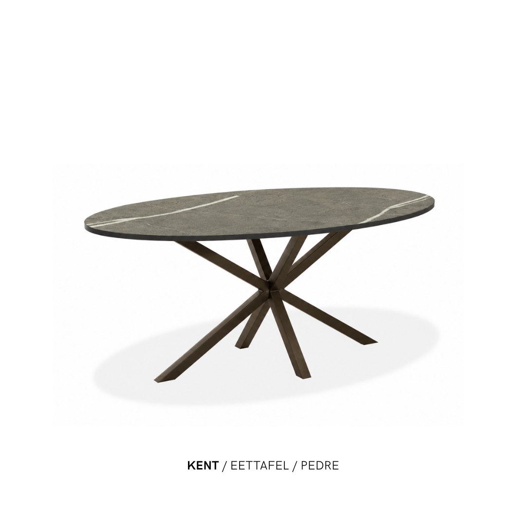 Eettafel “Kent” | Ovaal