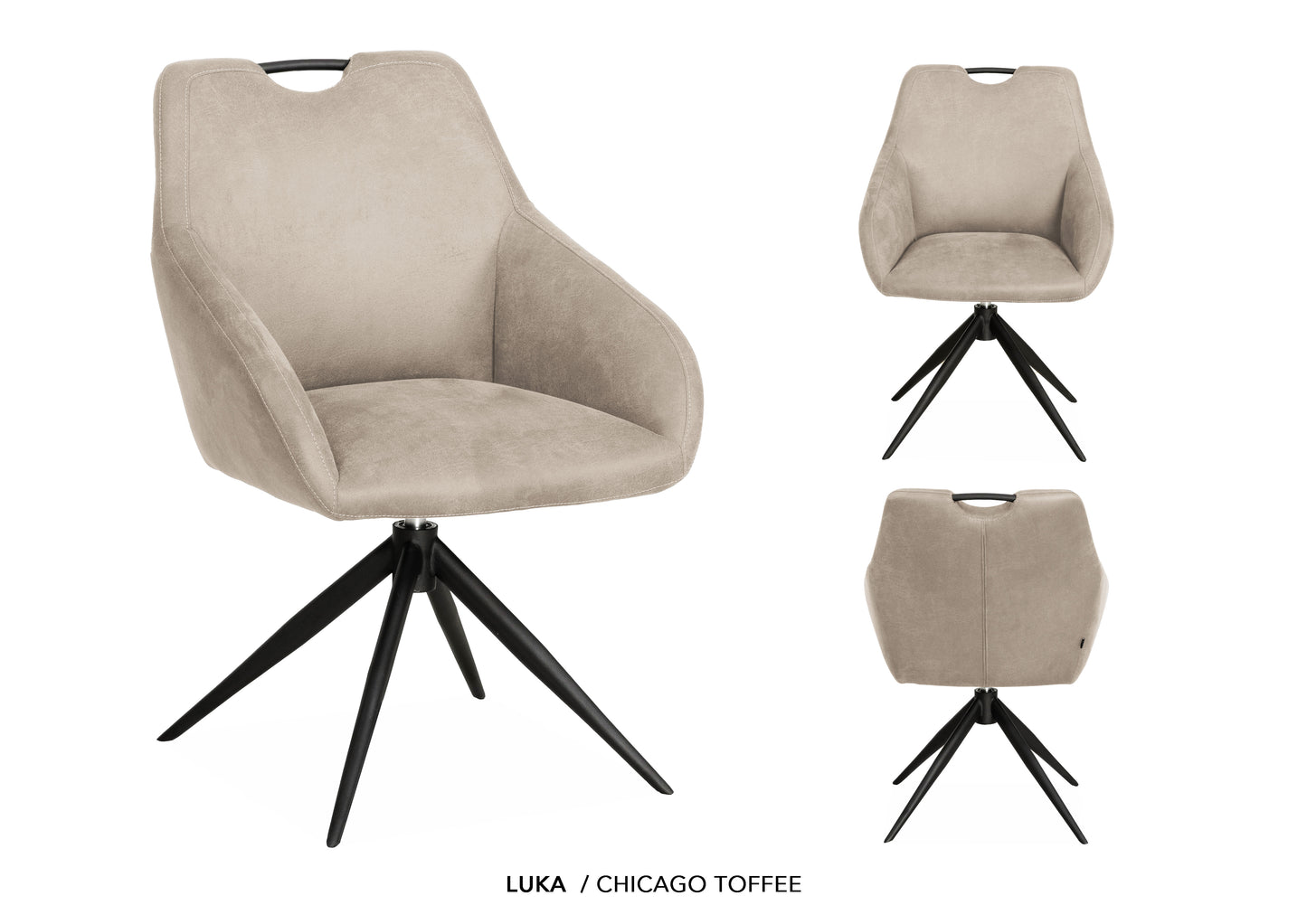 MX-sofa eetkamerstoel "Luka"