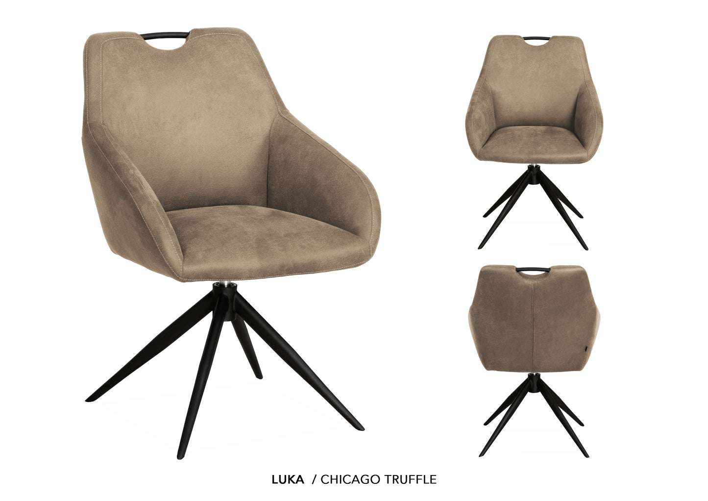 MX-sofa eetkamerstoel "Luka"