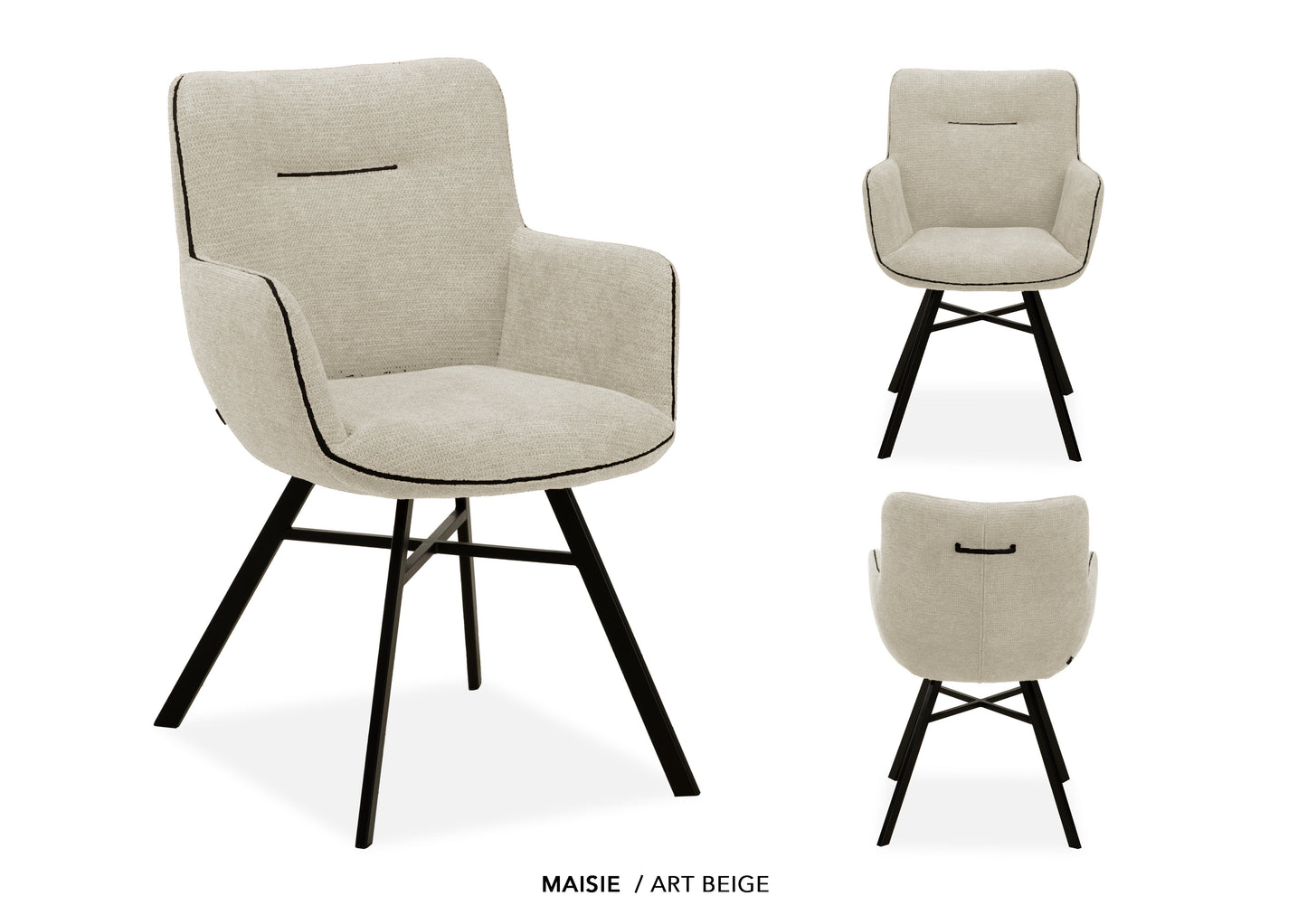 MX-sofa eetkamerstoel "Maissie"