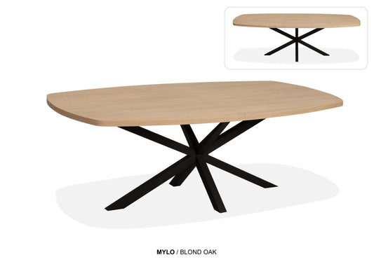 Eettafel “Mylo” | Ovaal & Uitschuifbaar