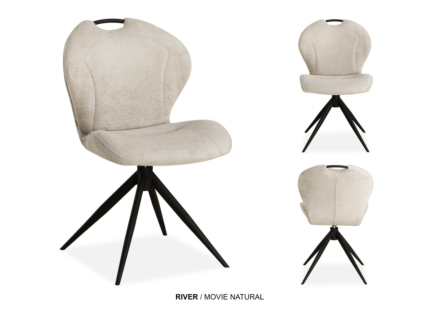 MX-sofa eetkamerstoel "River"