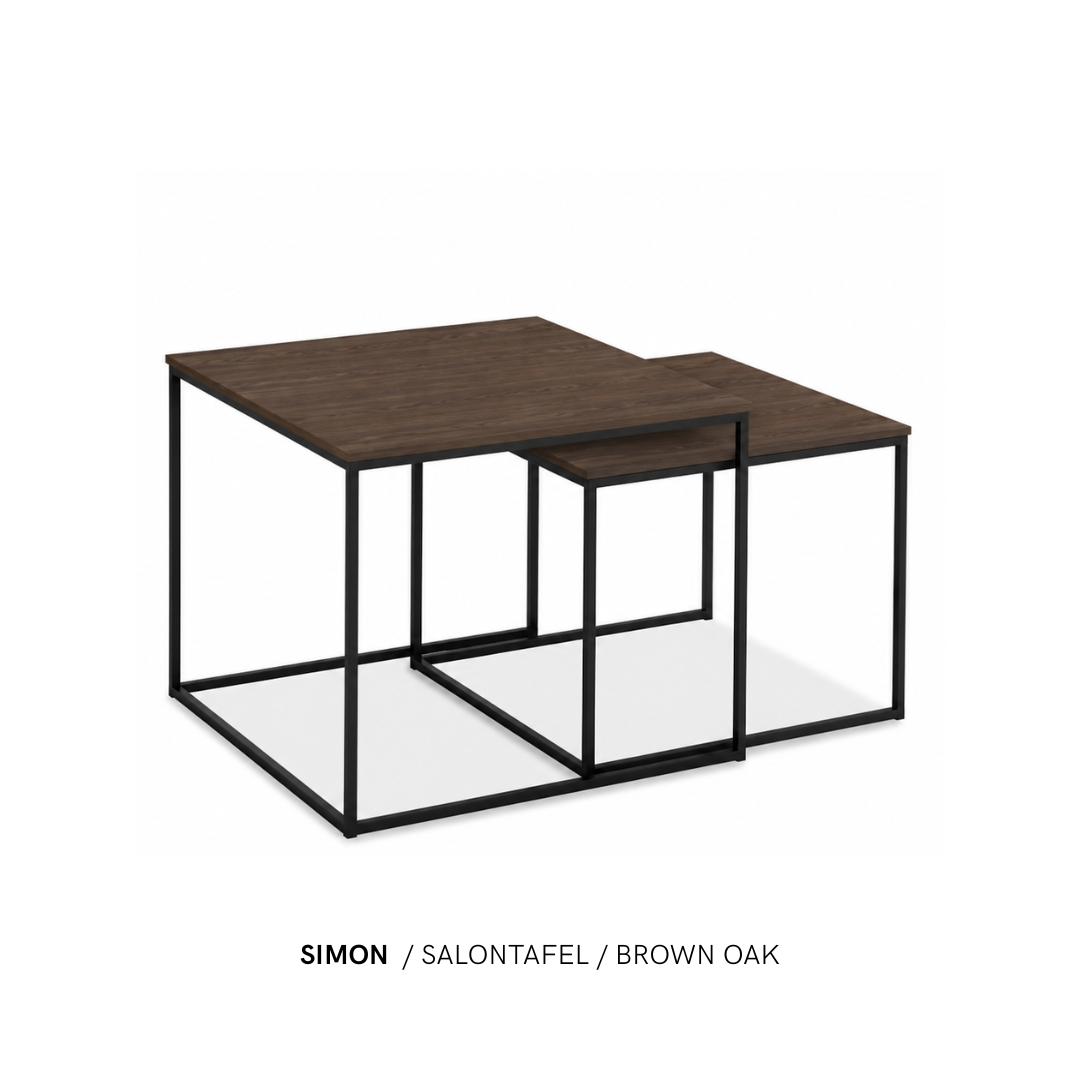 Salontafelset “Simon” | Set van 2