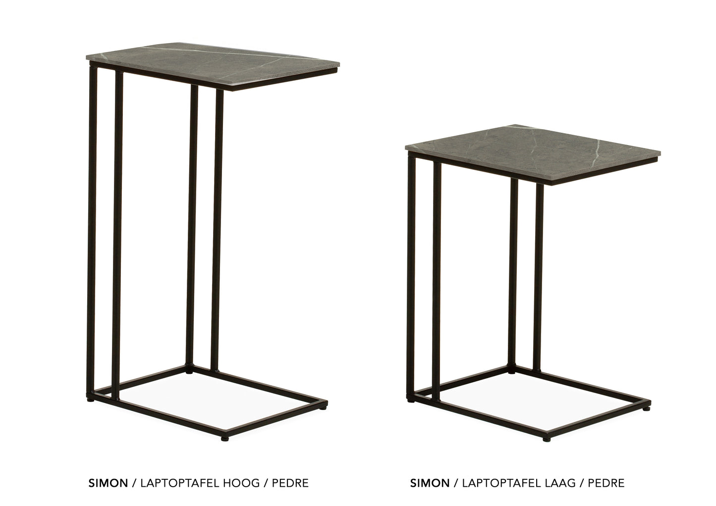 MX-sofa Lamulux laptoptafel "Simon"- zeer kras bestendig!