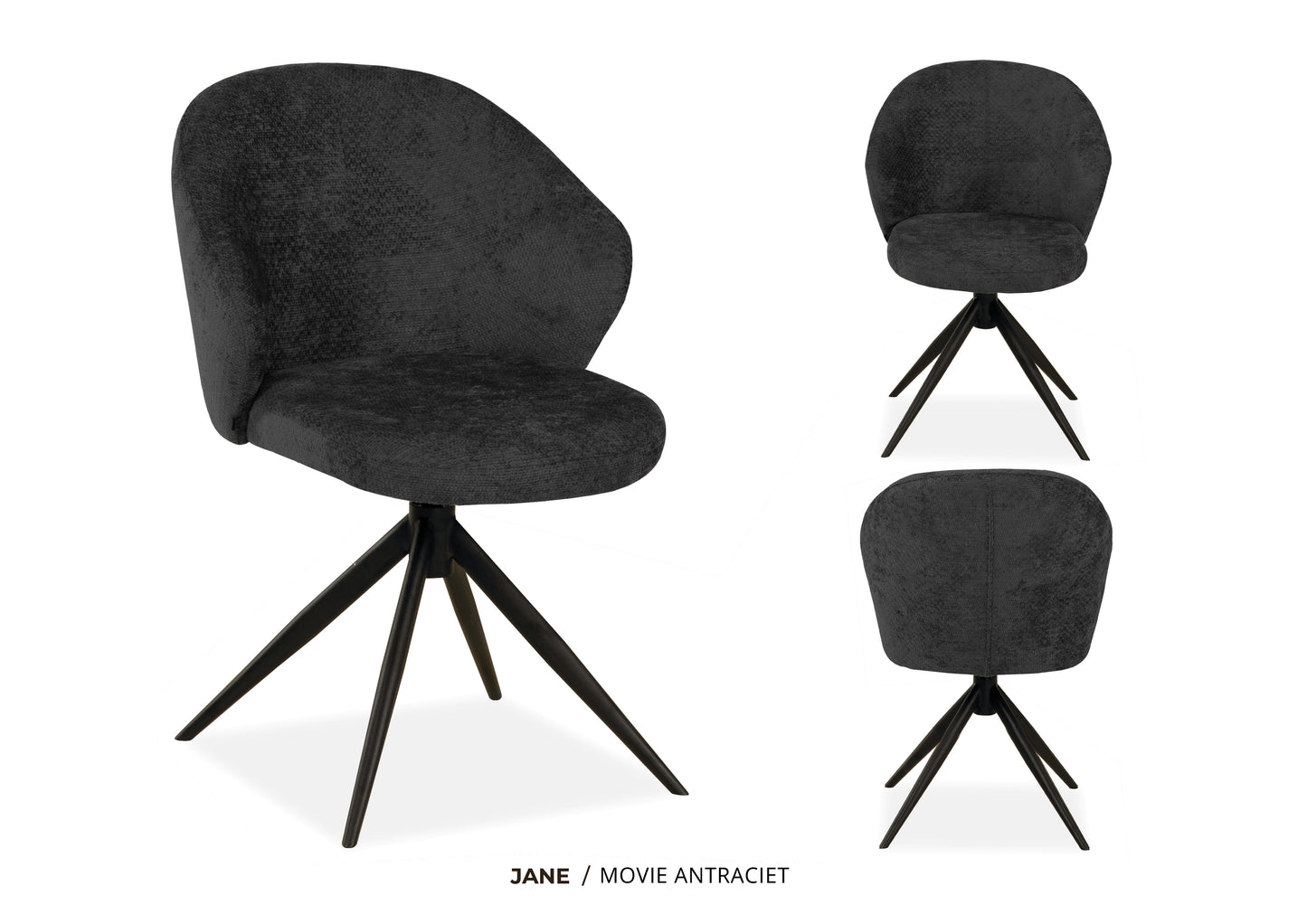 MX-sofa eetkamerstoel "Jane" | Per 2 stuks