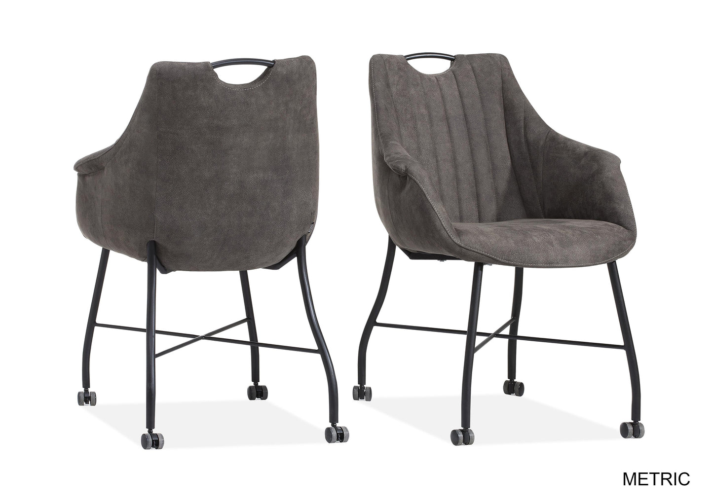 MX-sofa eetkamerstoel "Metric" | Per 2 stuks