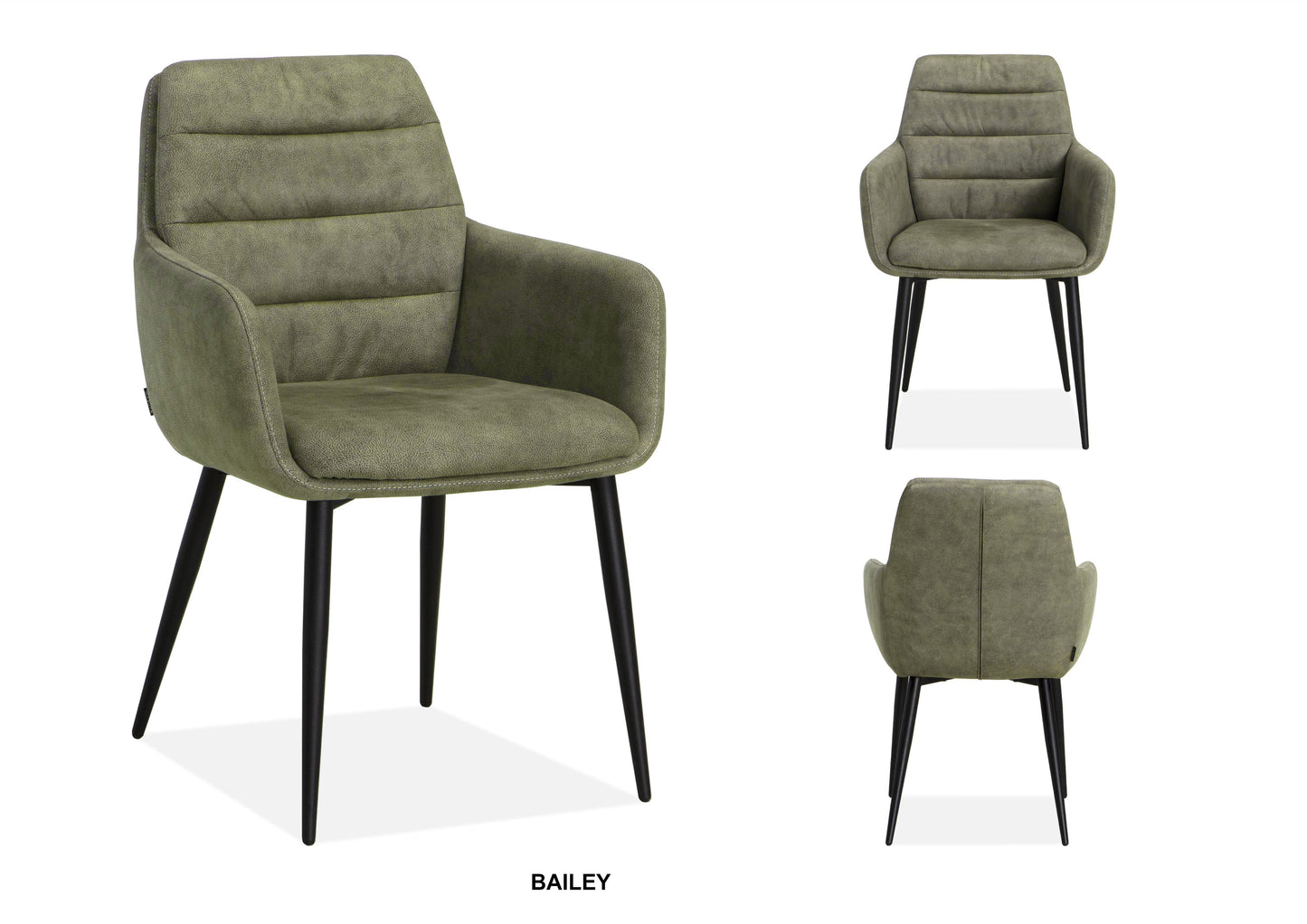 MX-sofa eetkamerstoel "Bailey" | Per 2 stuks