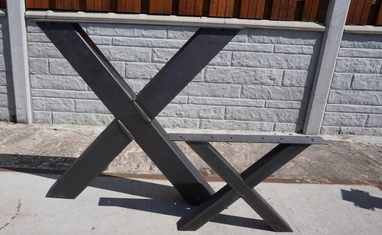 X-onderstel voor salontafel