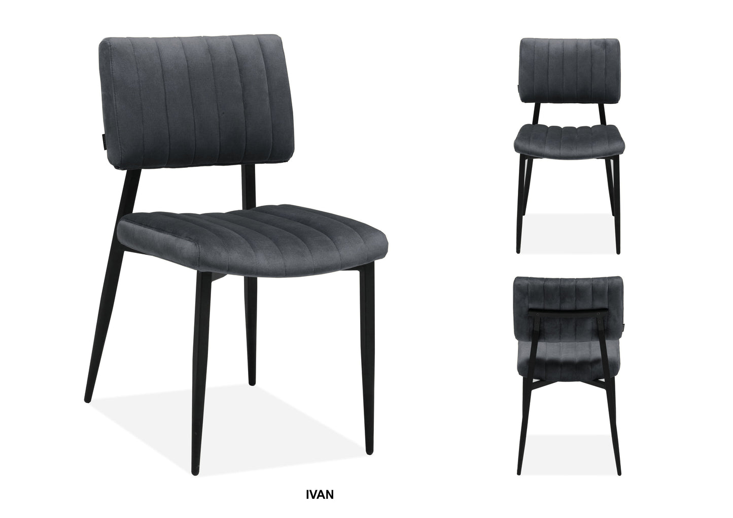 MX-sofa eetkamerstoel "Ivan" | Per 2 stuks