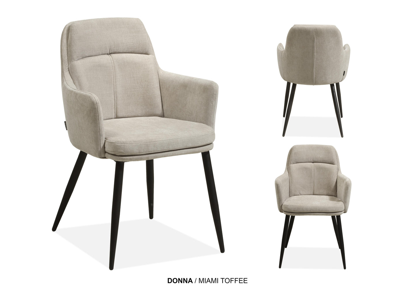 MX-sofa eetkamerstoel "Donna"