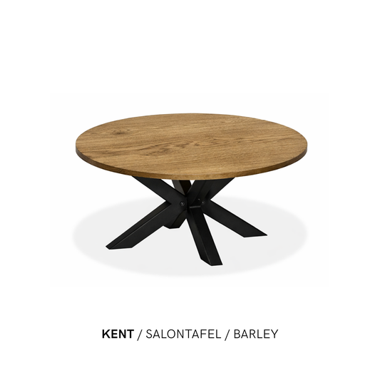 Ronde Lamulux salontafel "Kent" - zeer kras bestendig!