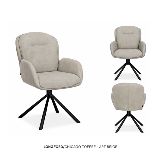 Eetkamerstoel “Longford” | Per 2 stuks
