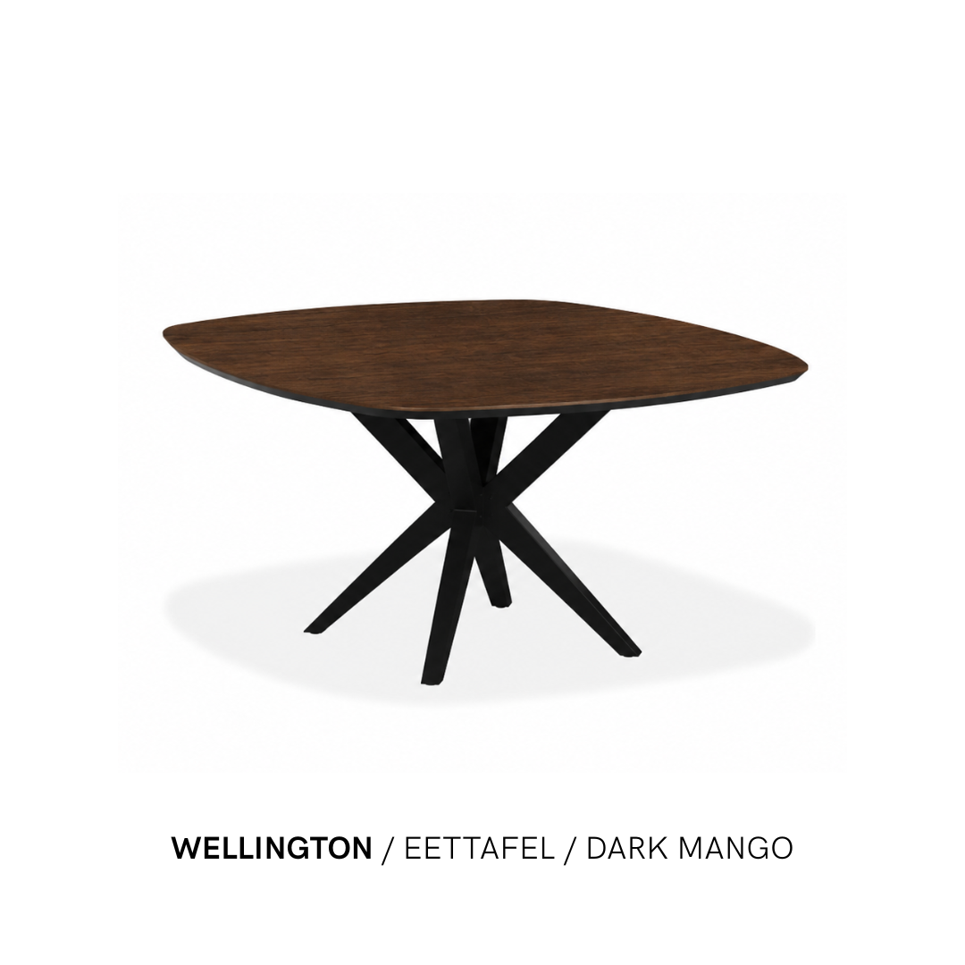 Eettafel “Wellington” | Deens Vierkant