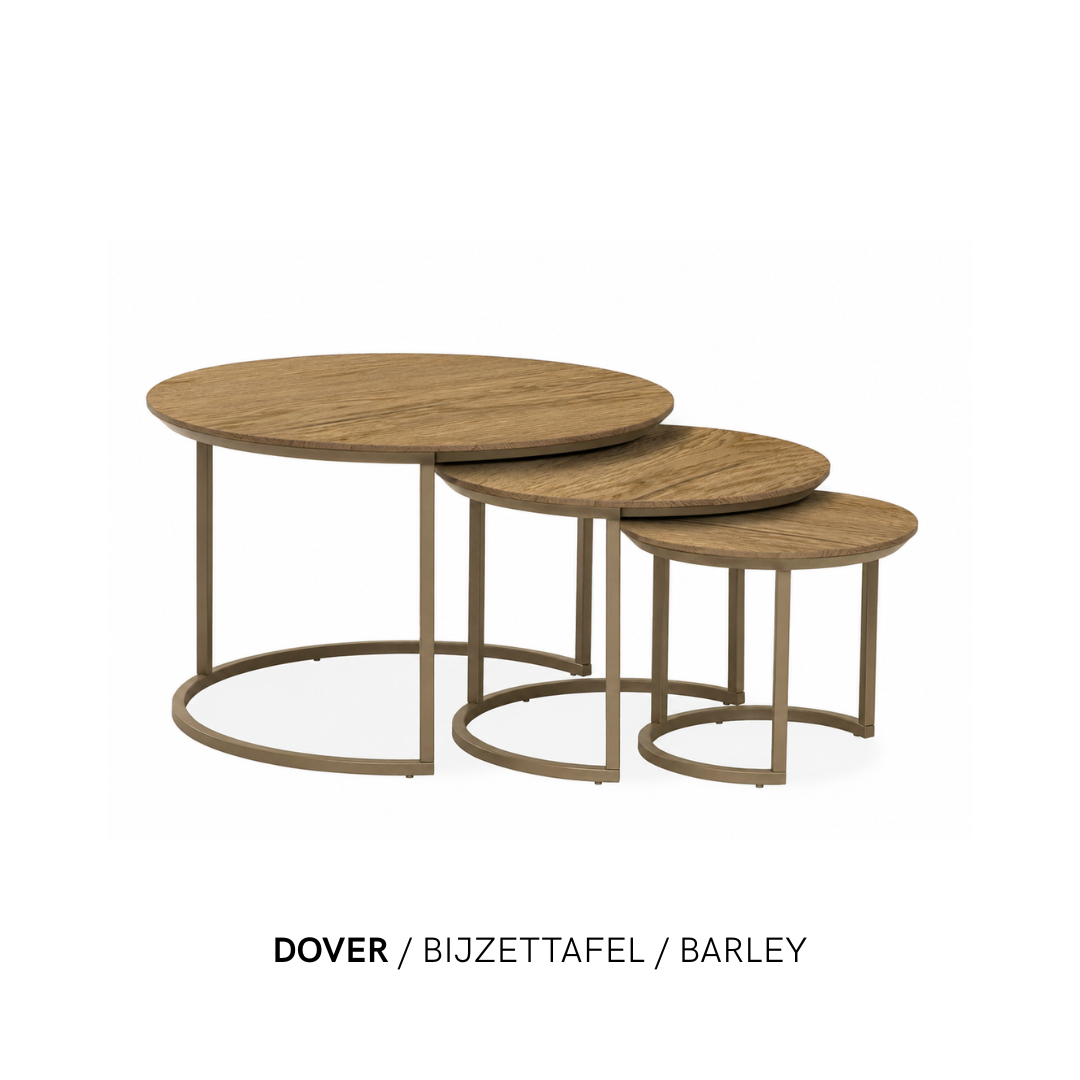 Bijzettafelset “Dover” | Set van 3