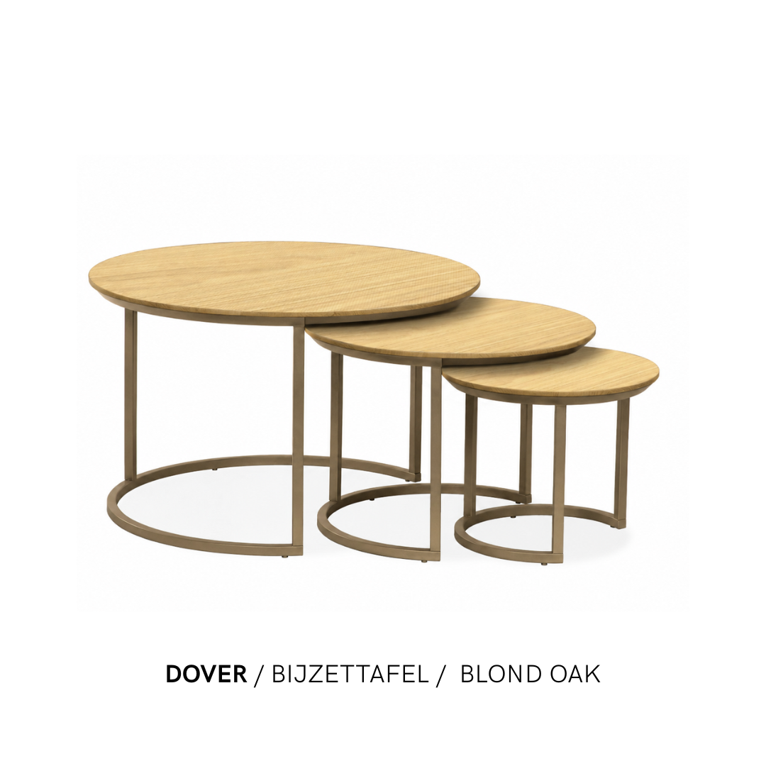 Bijzettafelset “Dover” | Set van 3