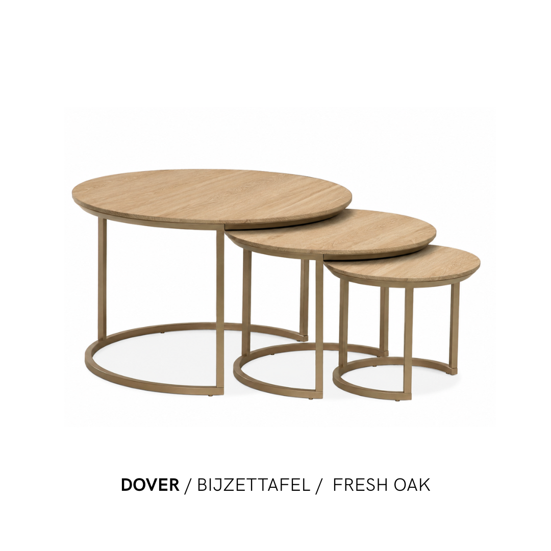 Bijzettafelset “Dover” | Set van 3