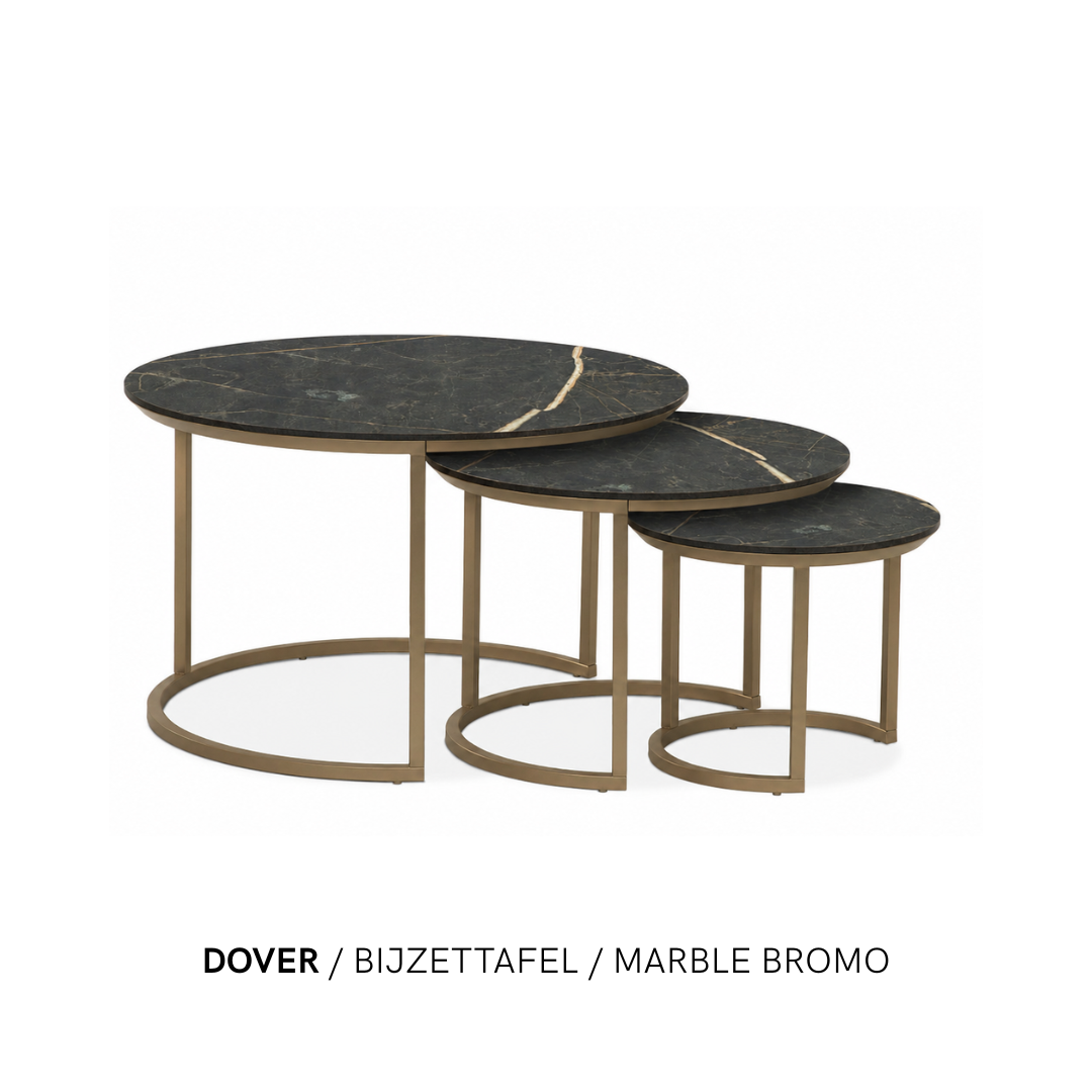 Bijzettafelset “Dover” | Set van 3
