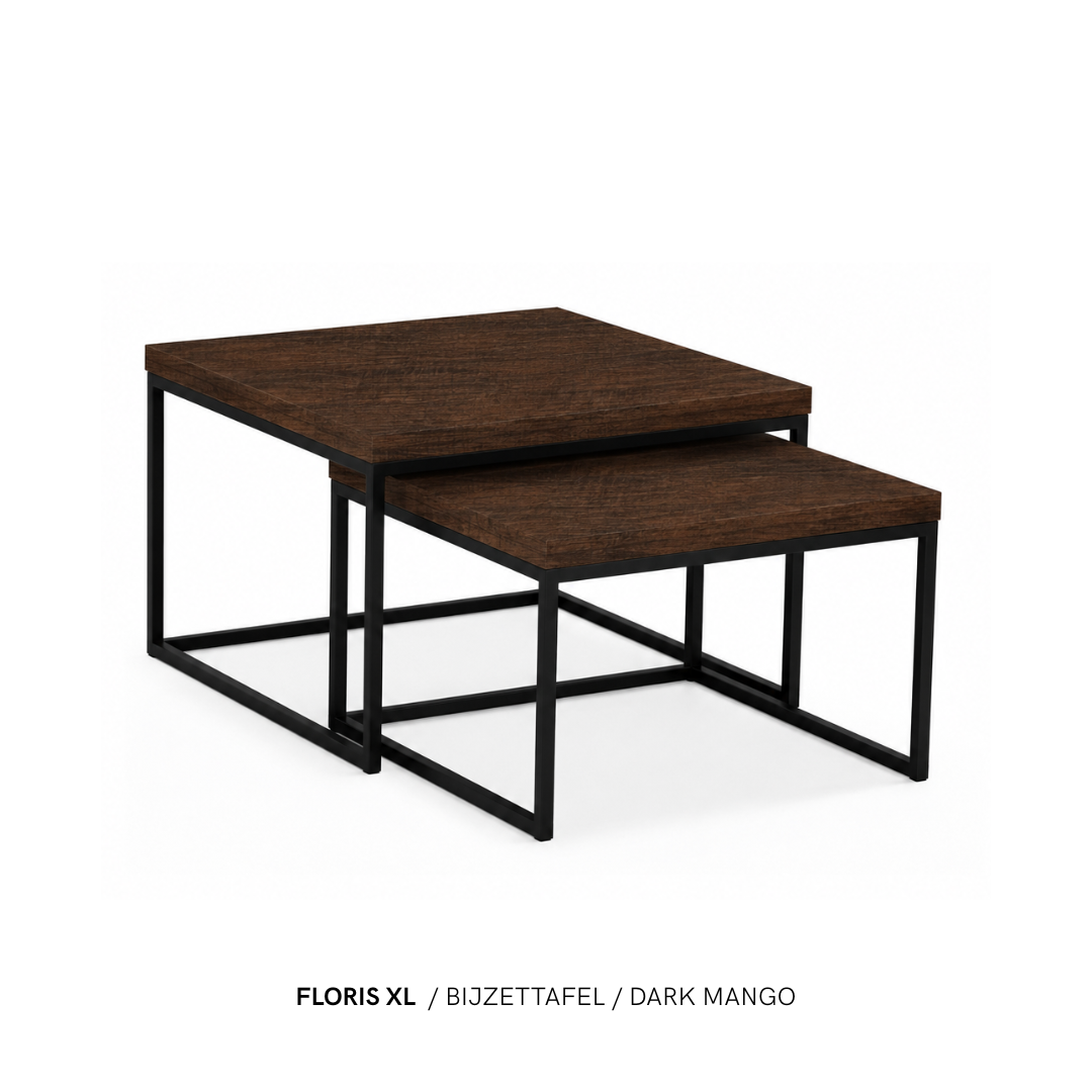 Bijzettafelset “Floris XL” | Set van 2