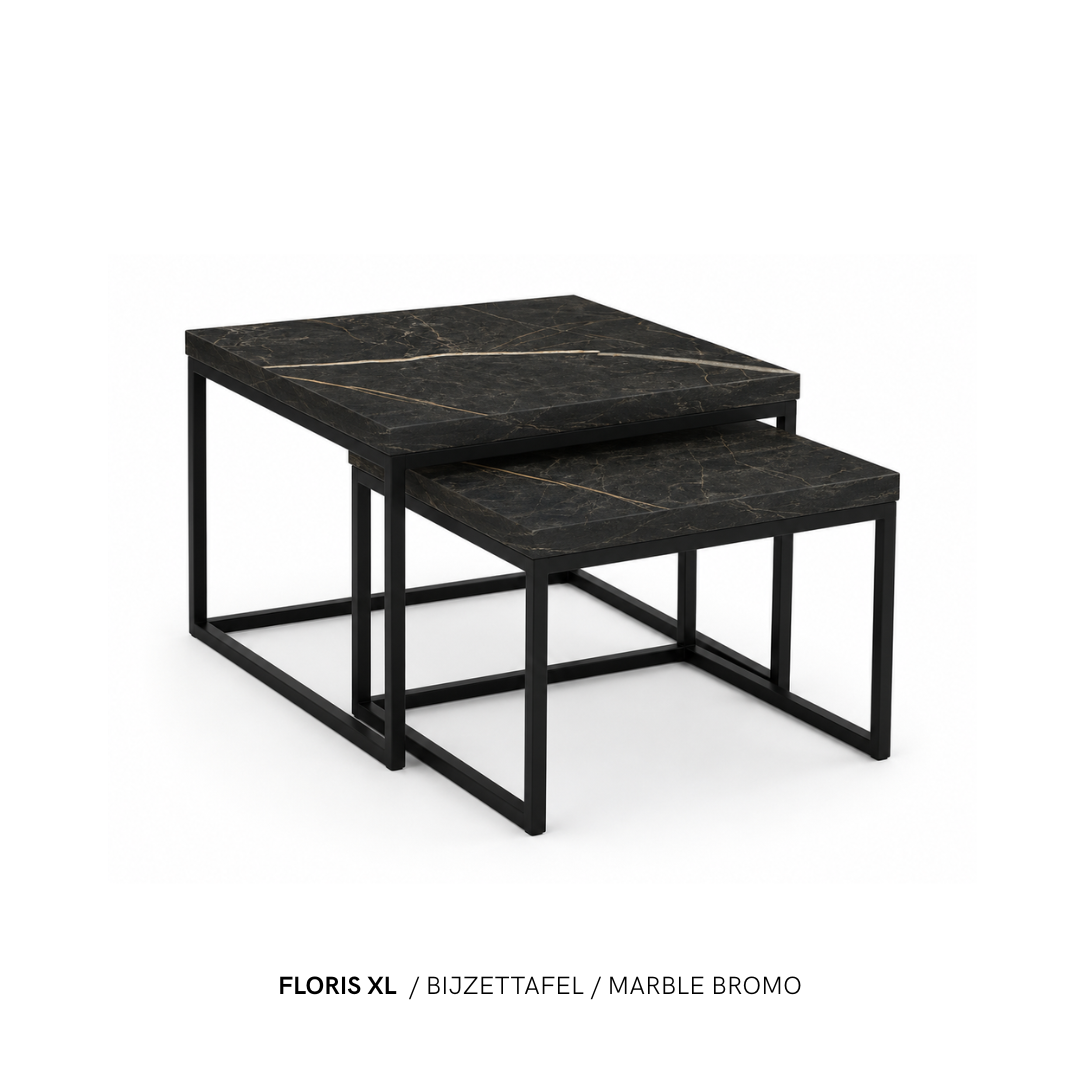 Bijzettafelset “Floris XL” | Set van 2