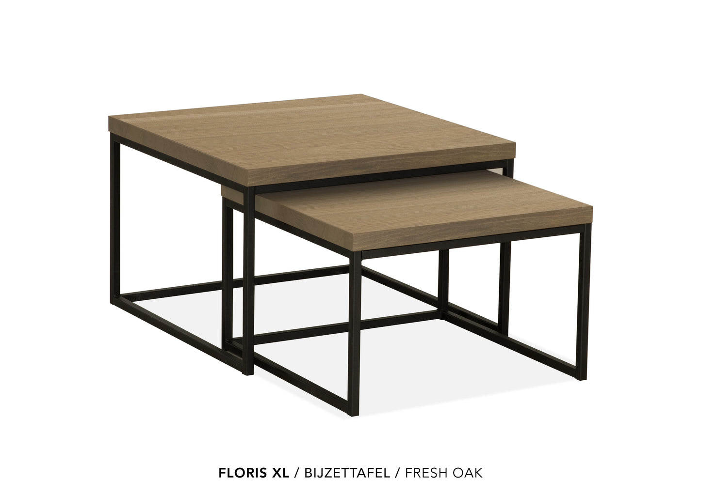 Bijzettafelset “Floris XL” | Set van 2