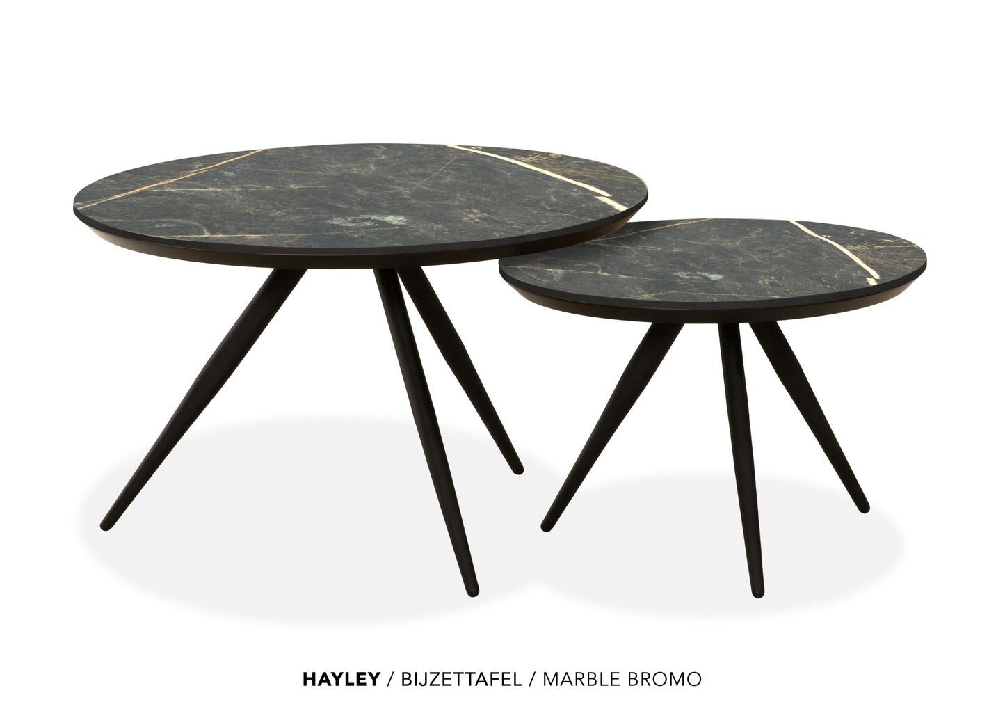 MX-sofa set ronde Lamulux salontafels "Hayley" - zeer kras bestendig!