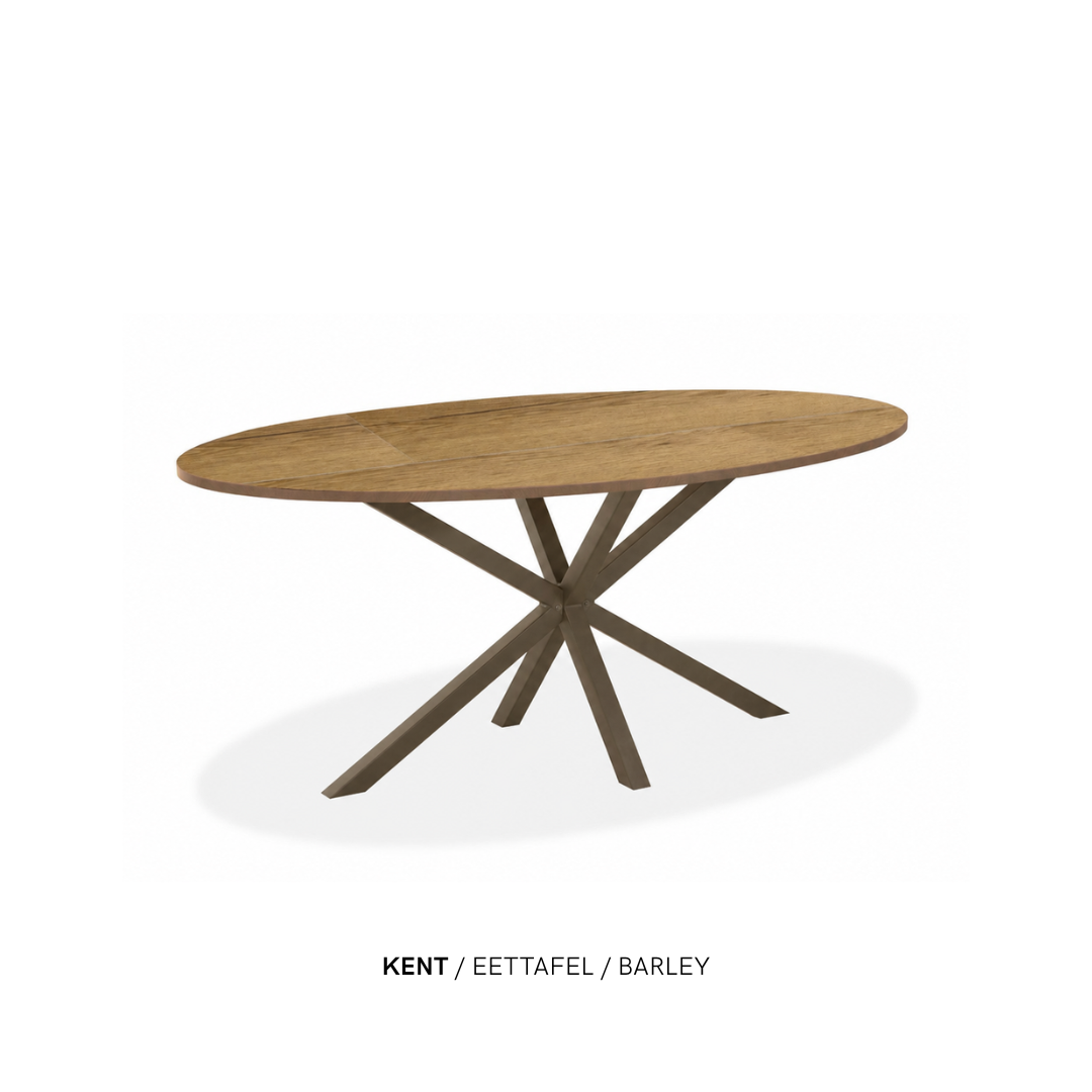 Eettafel “Kent” | Ovaal