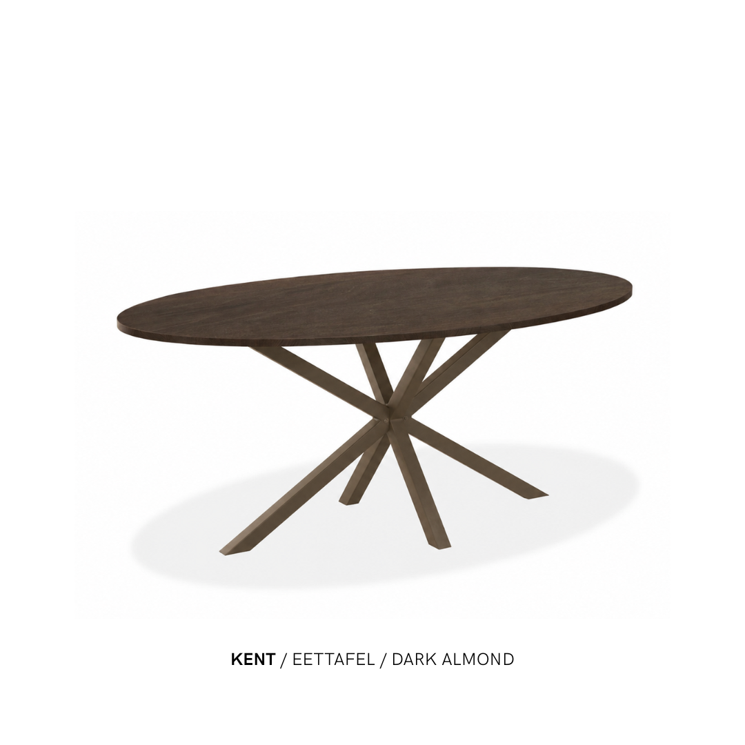 Eettafel “Kent” | Ovaal
