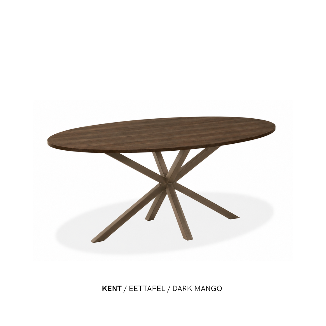 Eettafel “Kent” | Ovaal