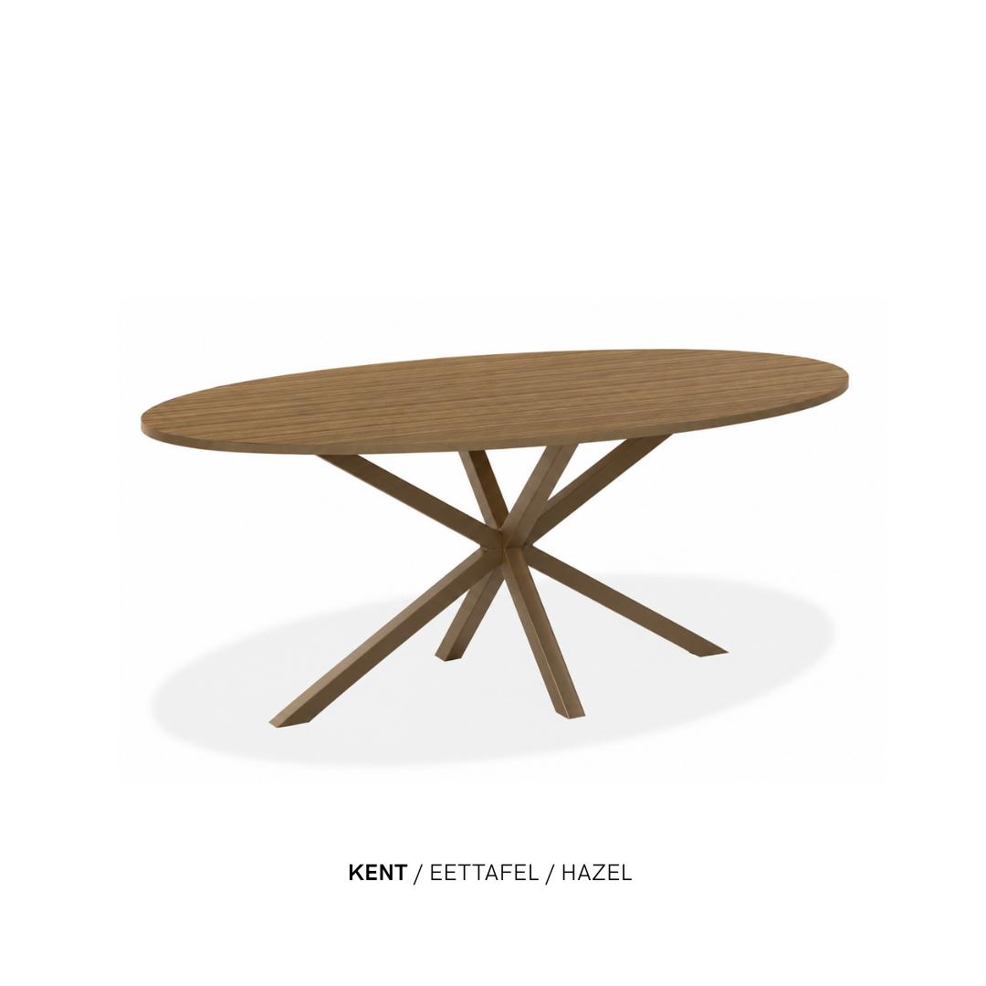 Eettafel “Kent” | Ovaal