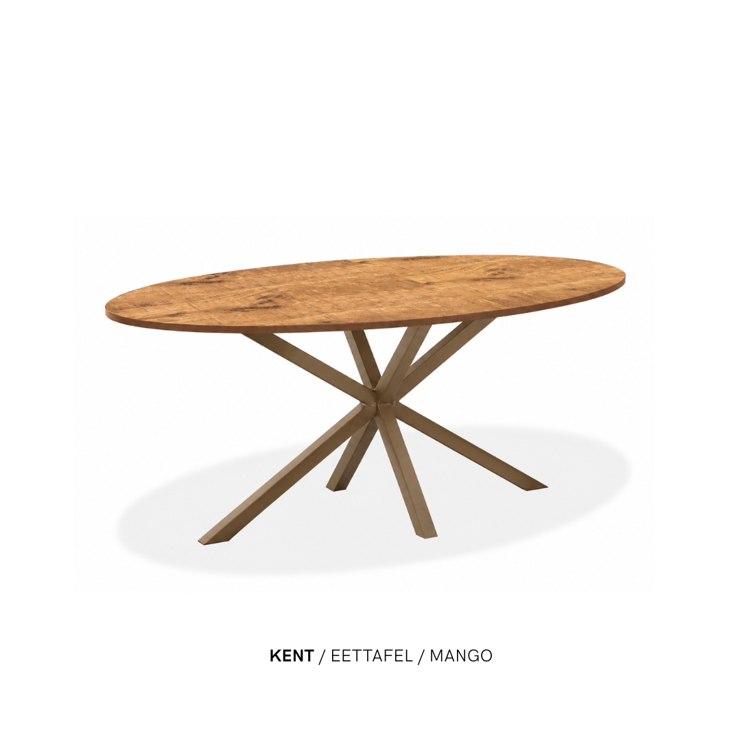 Eettafel “Kent” | Ovaal