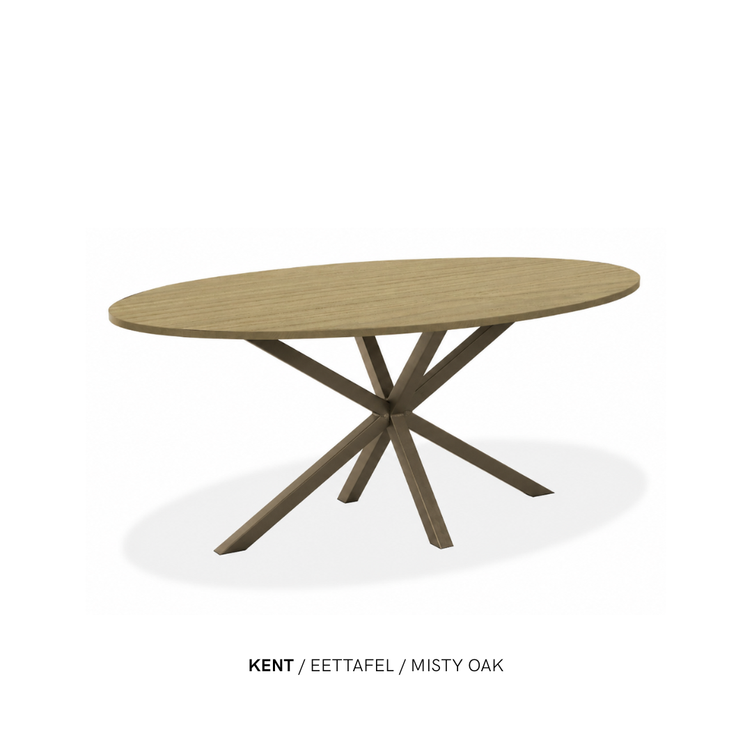Eettafel “Kent” | Ovaal