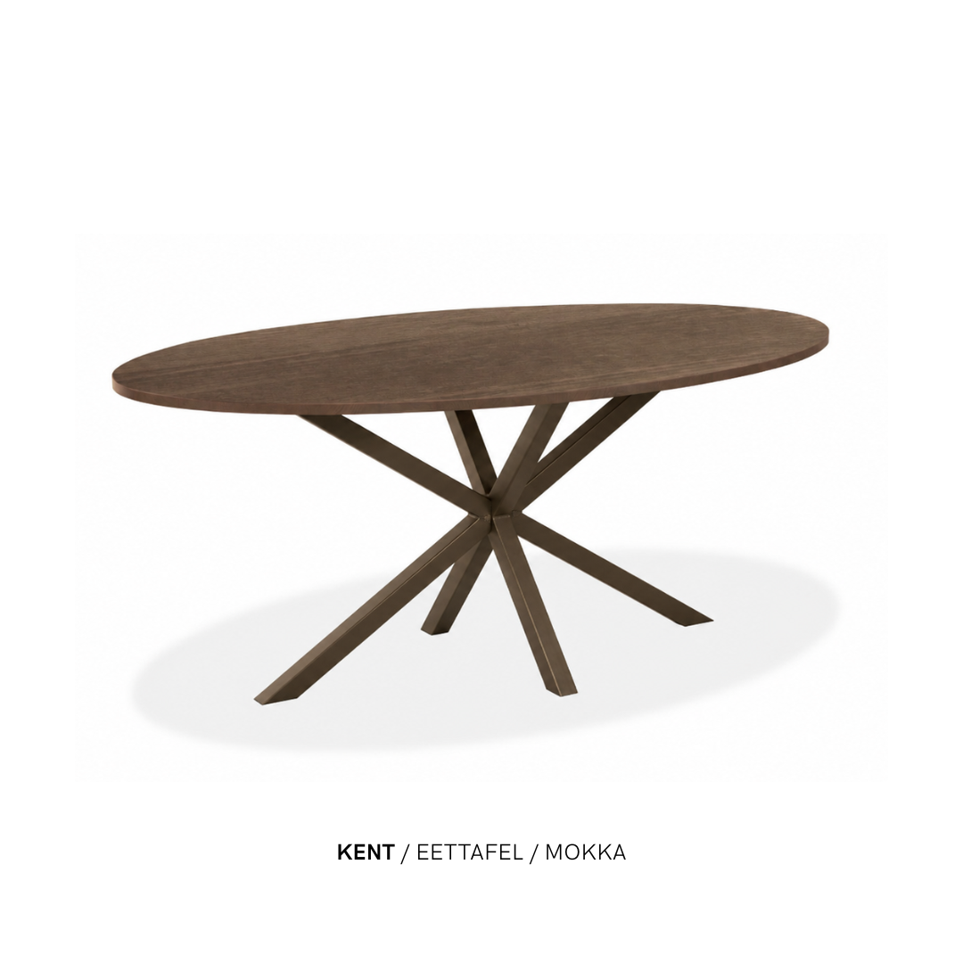 Eettafel “Kent” | Ovaal