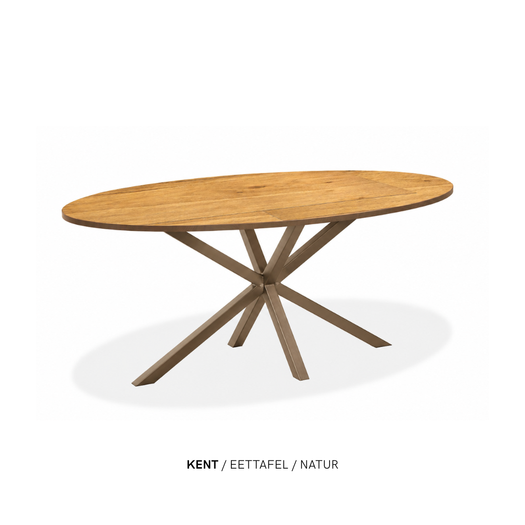 Eettafel “Kent” | Ovaal
