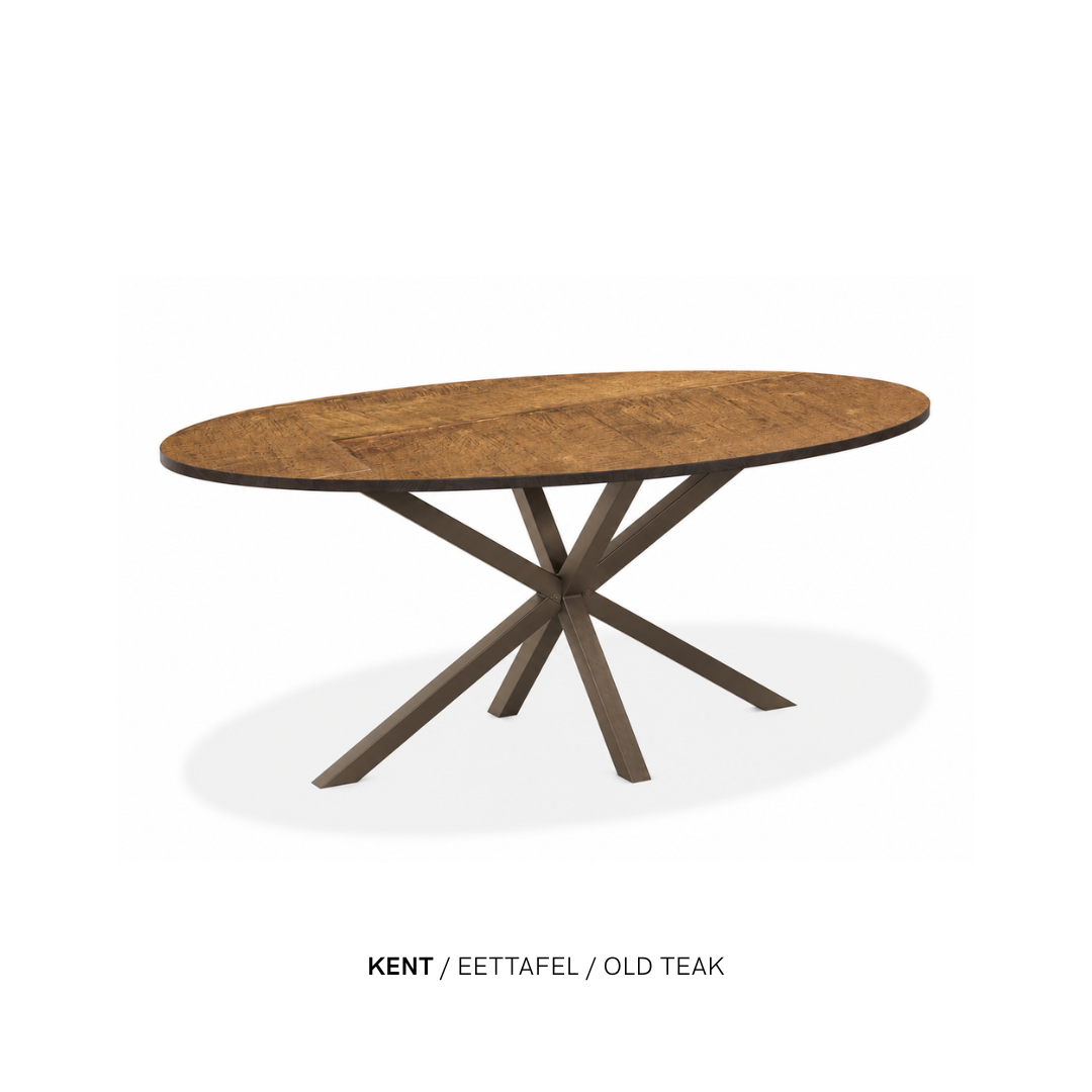 Eettafel “Kent” | Ovaal