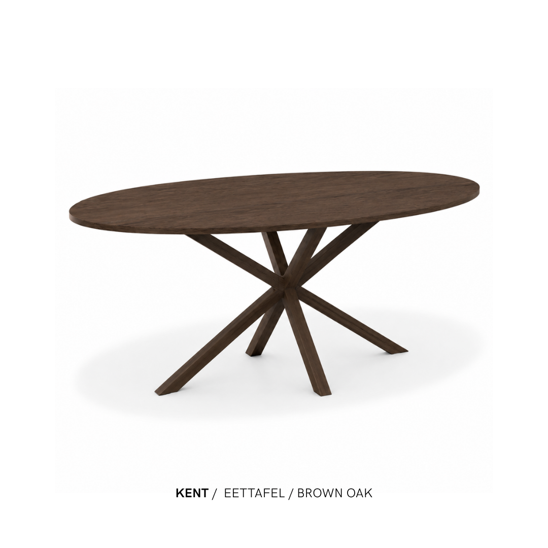 Eettafel “Kent” | Ovaal