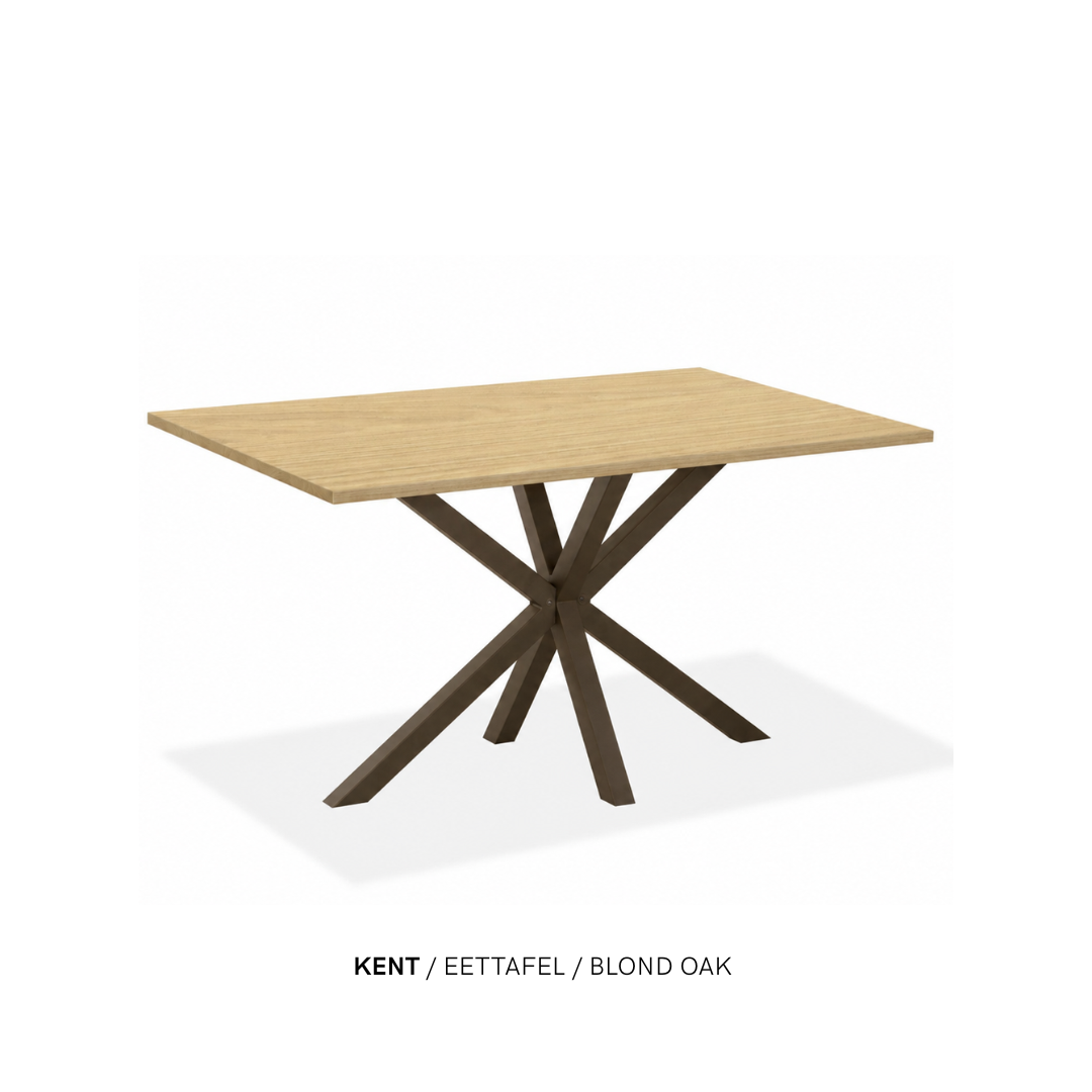 Eettafel “Kent” | Rechthoekig