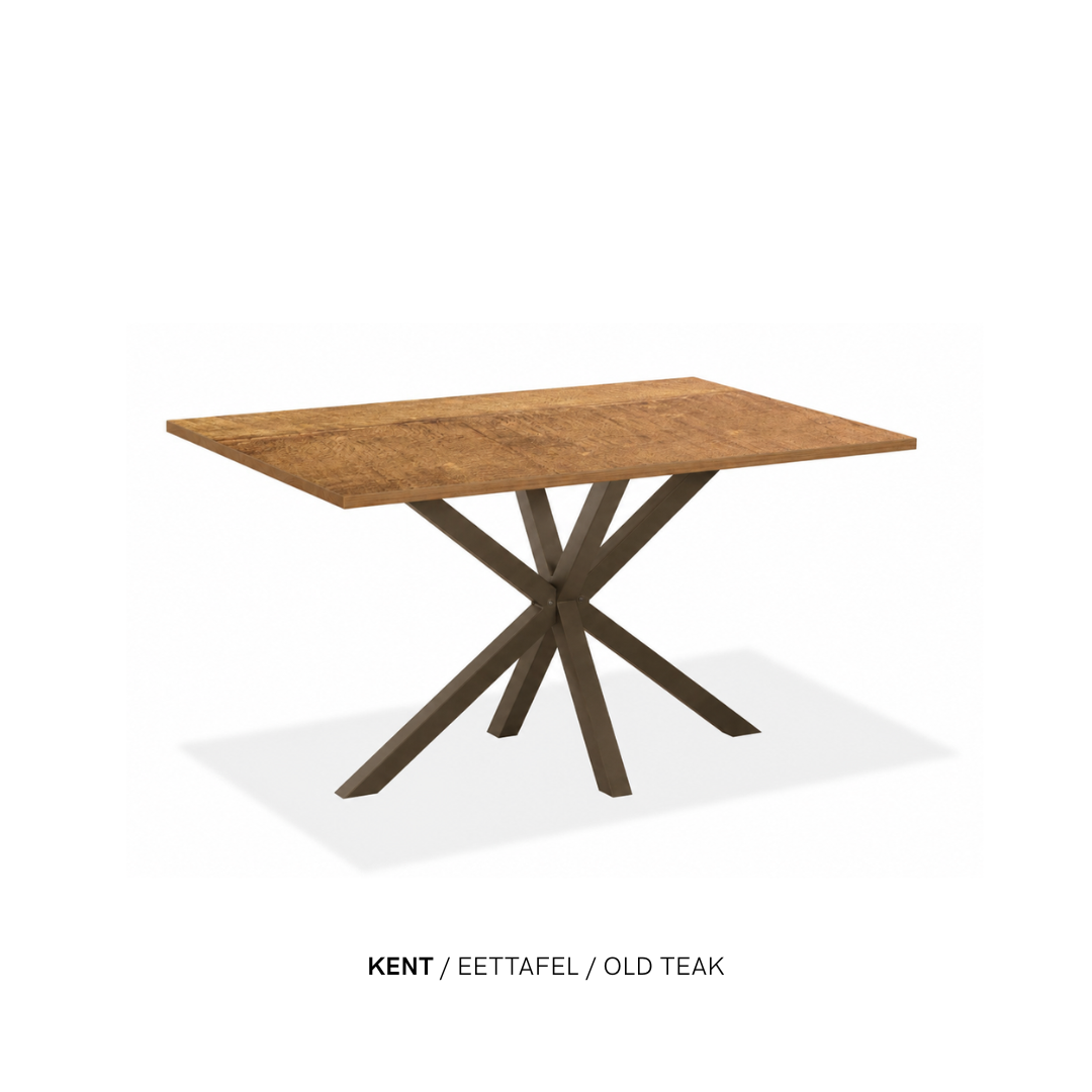 Eettafel “Kent” | Rechthoekig