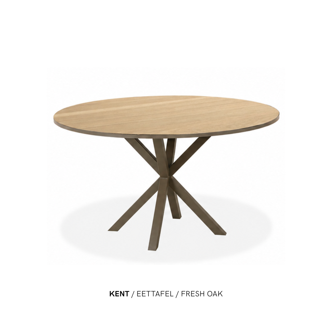 Eettafel “Kent” | Rond