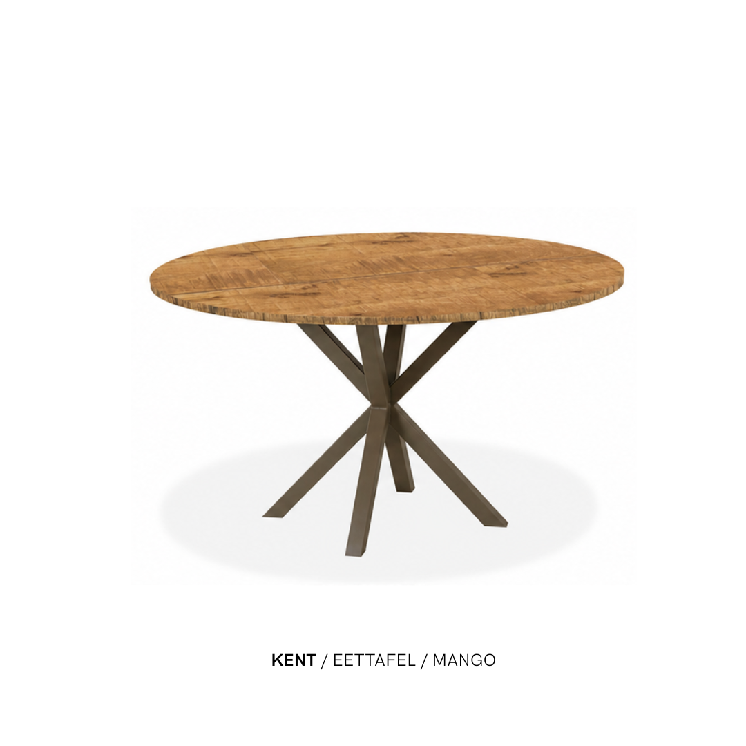 Eettafel “Kent” | Rond