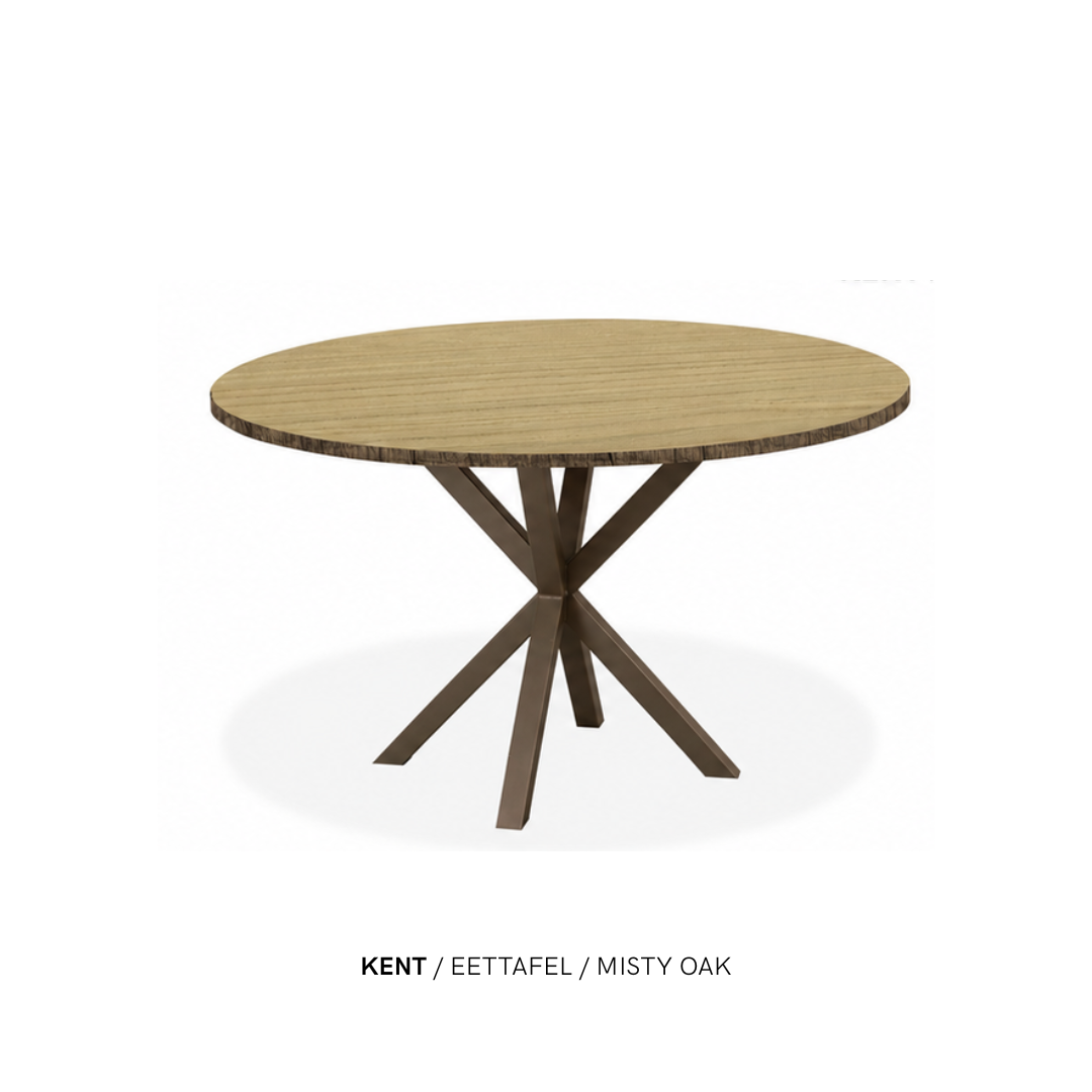 Eettafel “Kent” | Rond