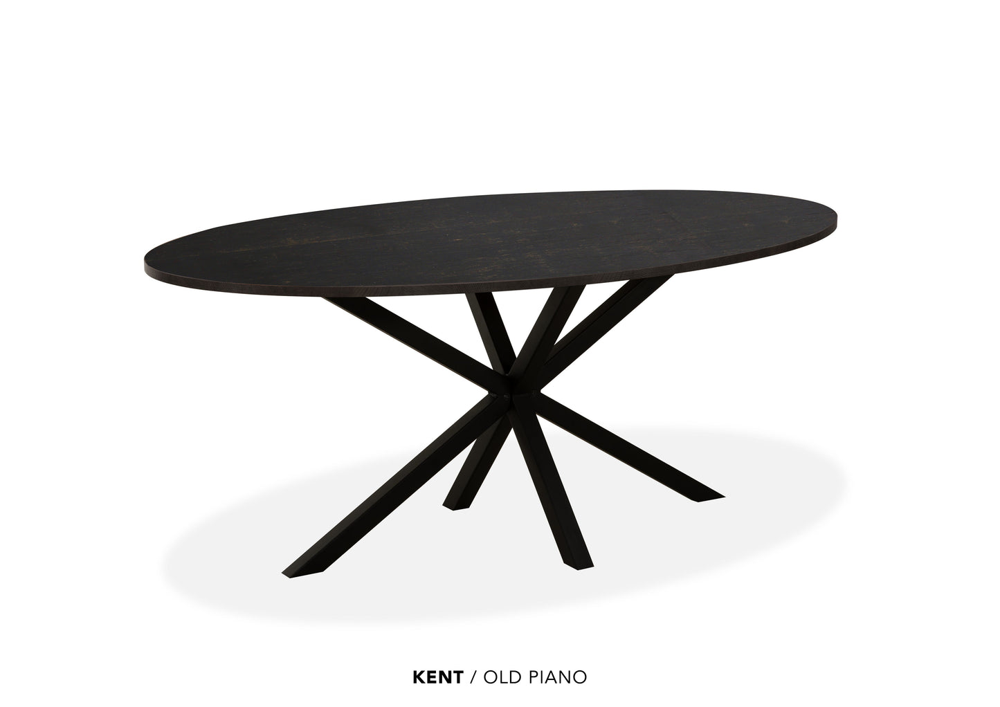 Ovale Lamulux eettafel "Kent" - zeer kras bestendig!