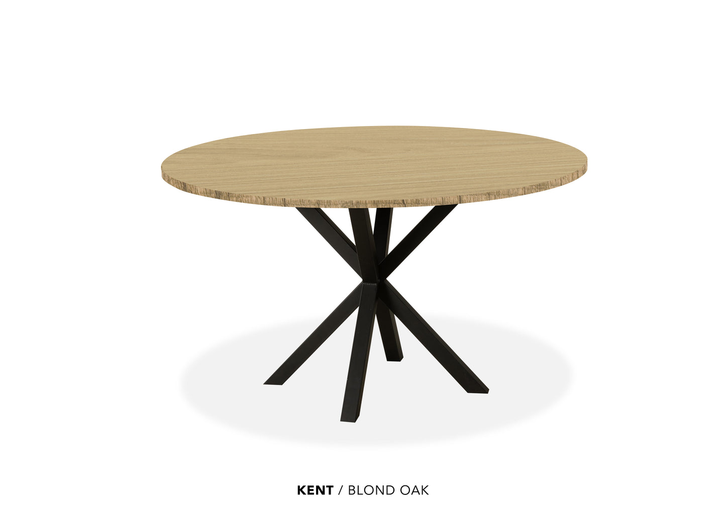 Ronde Lamulux eettafel "Kent" - zeer kras bestendig!