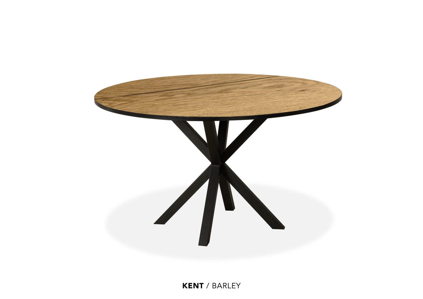 Ronde Lamulux eettafel "Kent" - zeer kras bestendig!