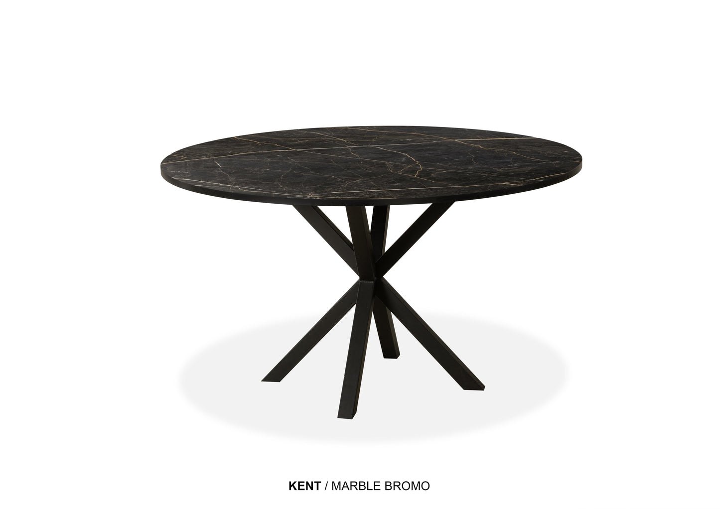 Ronde Lamulux eettafel "Kent" - zeer kras bestendig!