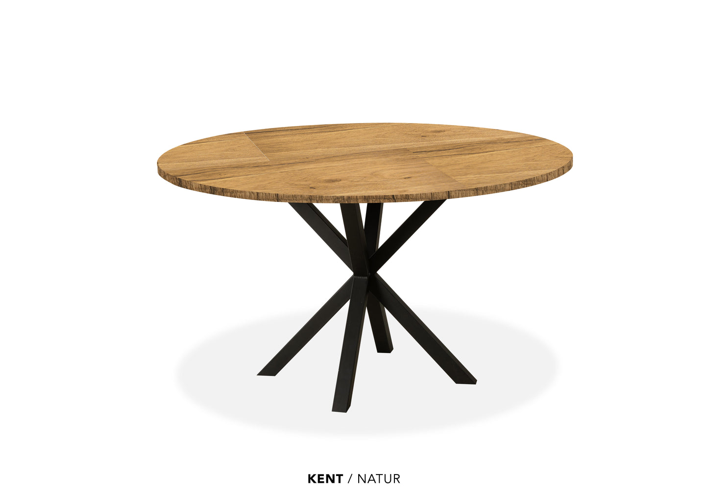 Ronde Lamulux eettafel "Kent" - zeer kras bestendig!