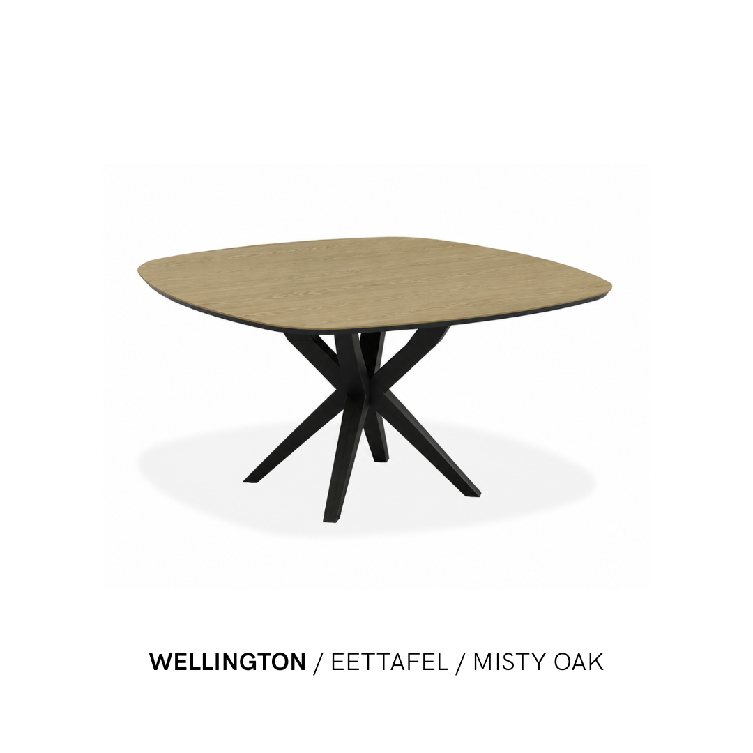 Eettafel “Wellington” | Deens Vierkant