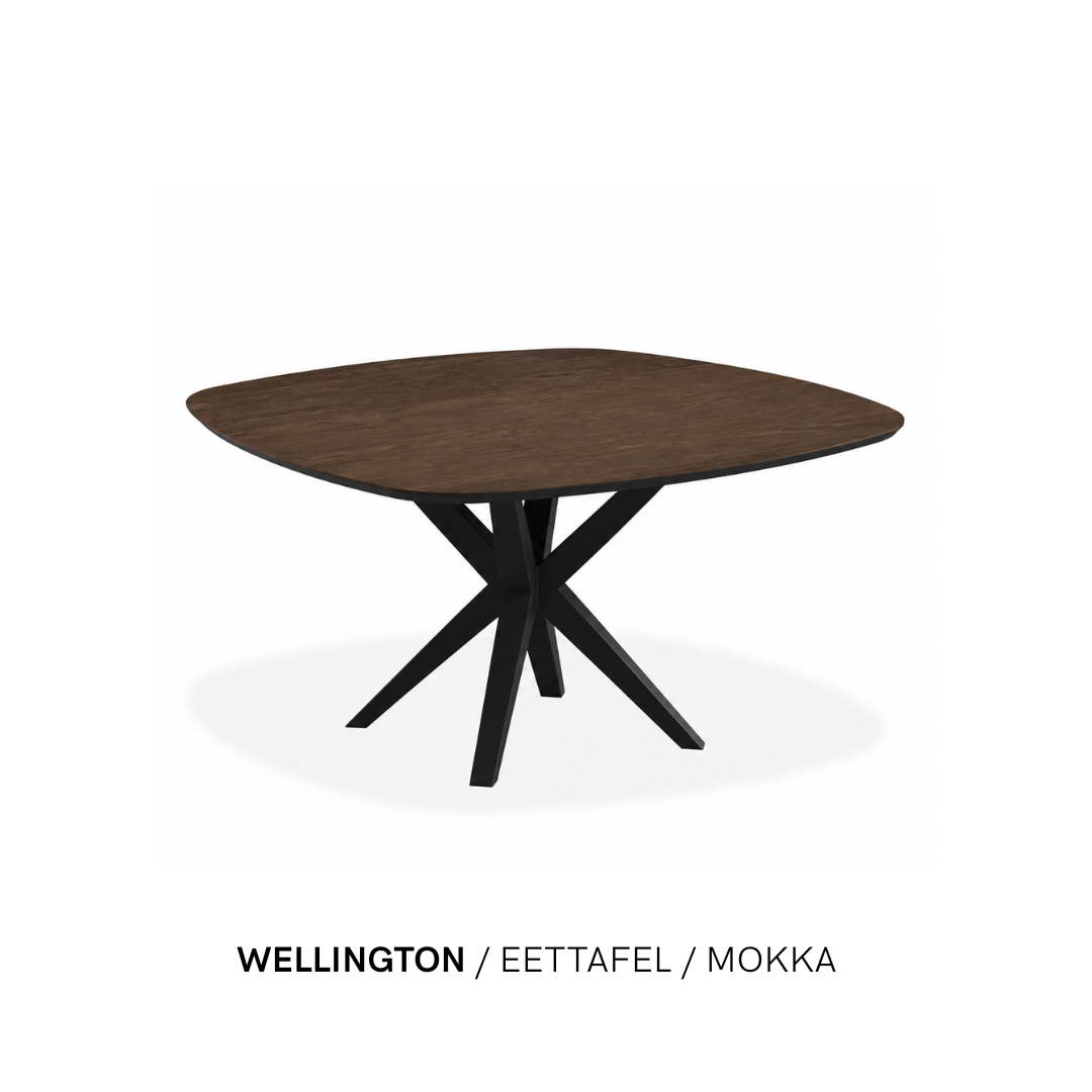 Eettafel “Wellington” | Deens Vierkant